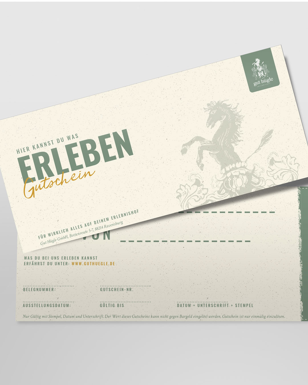 Gut Hügle gift voucher