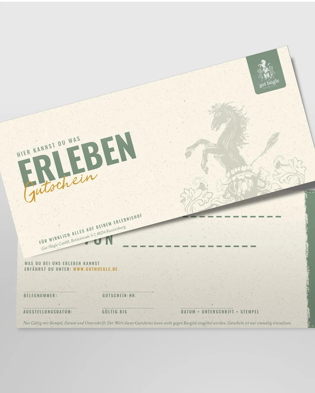 Gut Hügle gift voucher