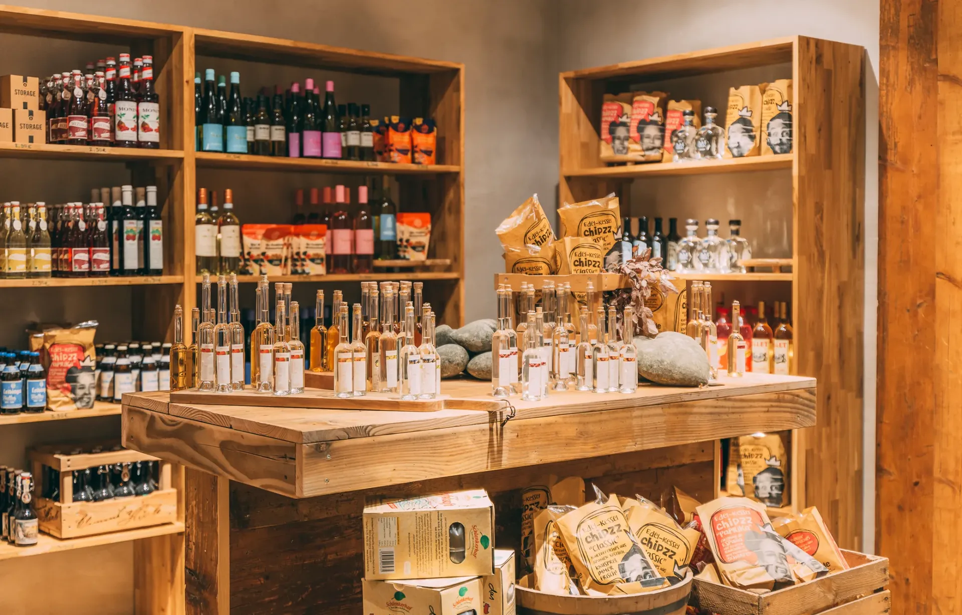 Gut Hügle farm shop at the adventure farm