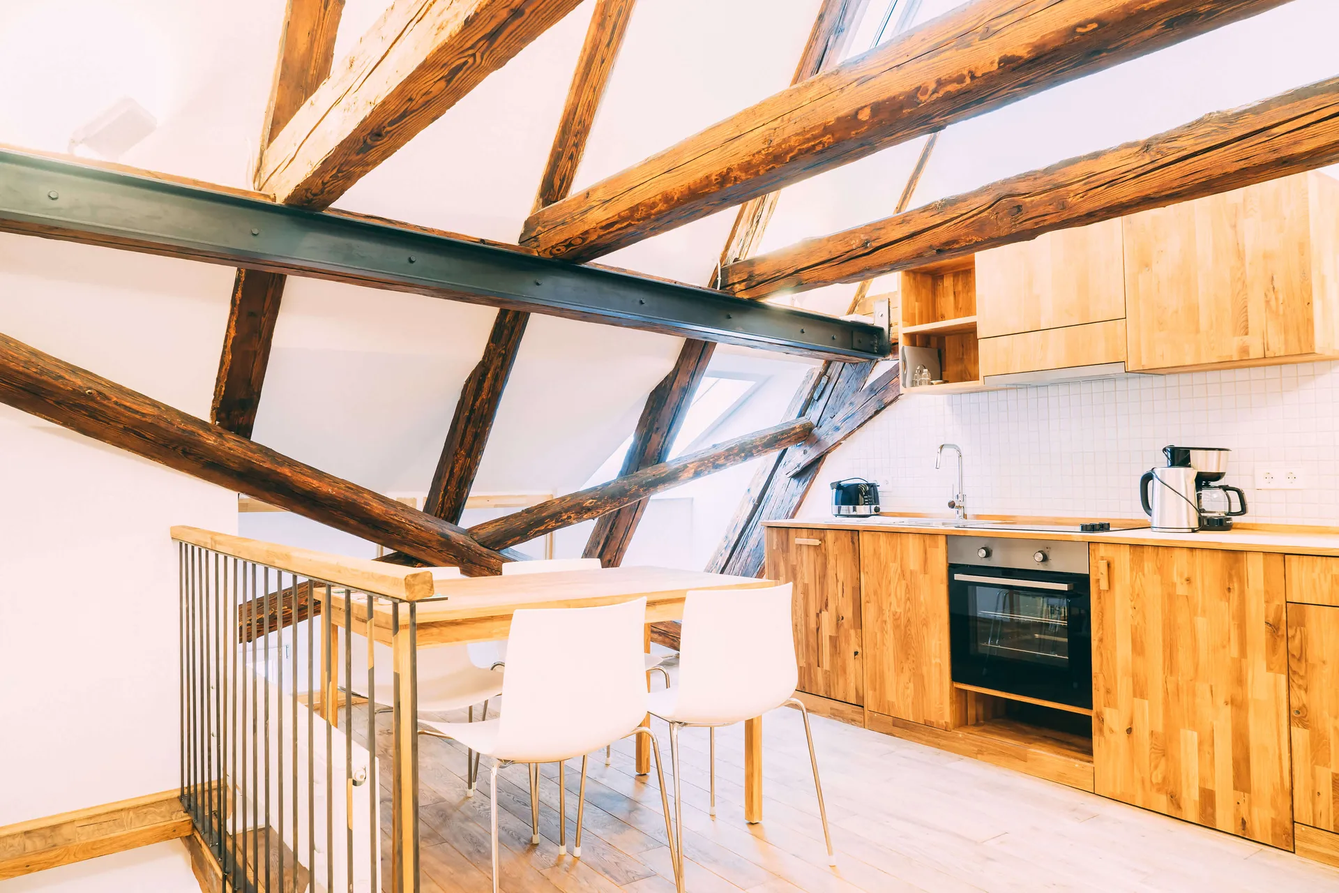 View: Bad Waldsee holiday apartment: Rooftop Loft
