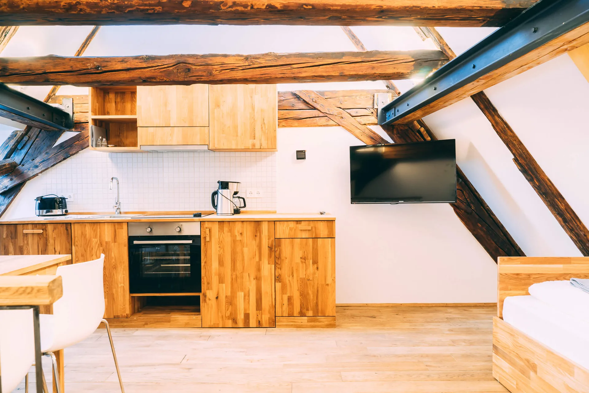 View: Bad Waldsee holiday apartment: Rooftop Loft