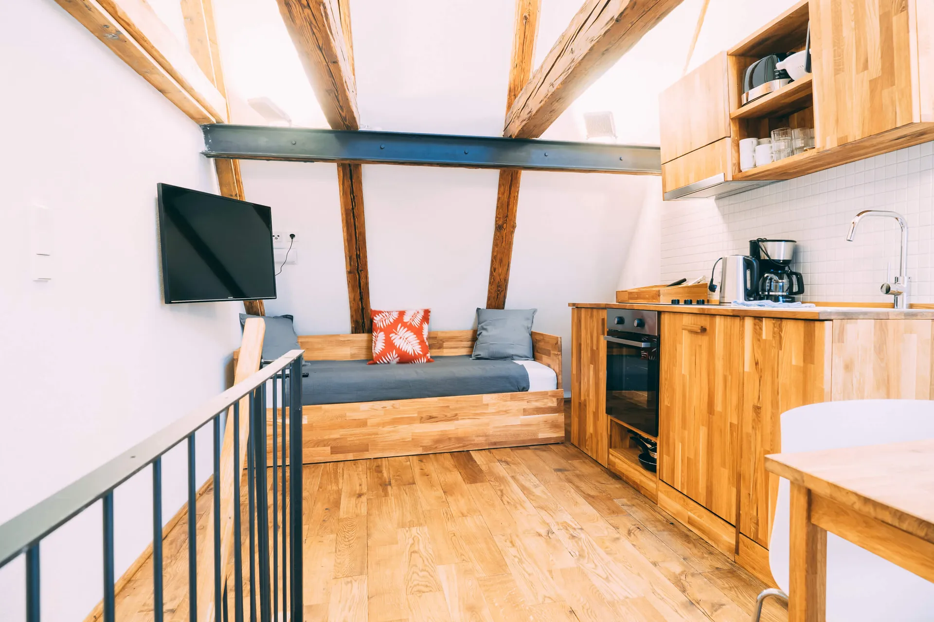 View: Bad Waldsee holiday apartment: Rooftop Loft Deluxe