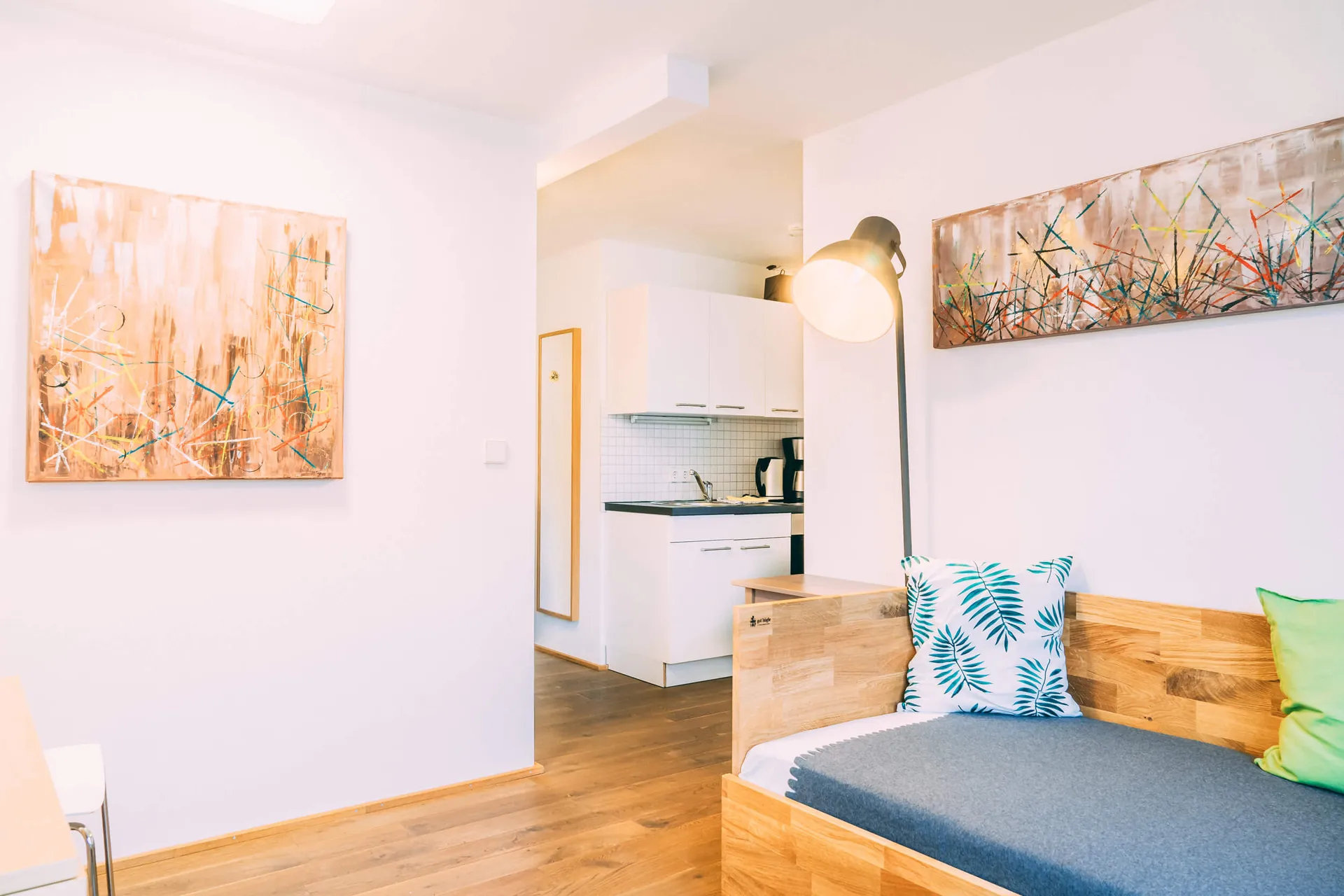 View: Ravensburg holiday apartment: Atelier | Stadthaus