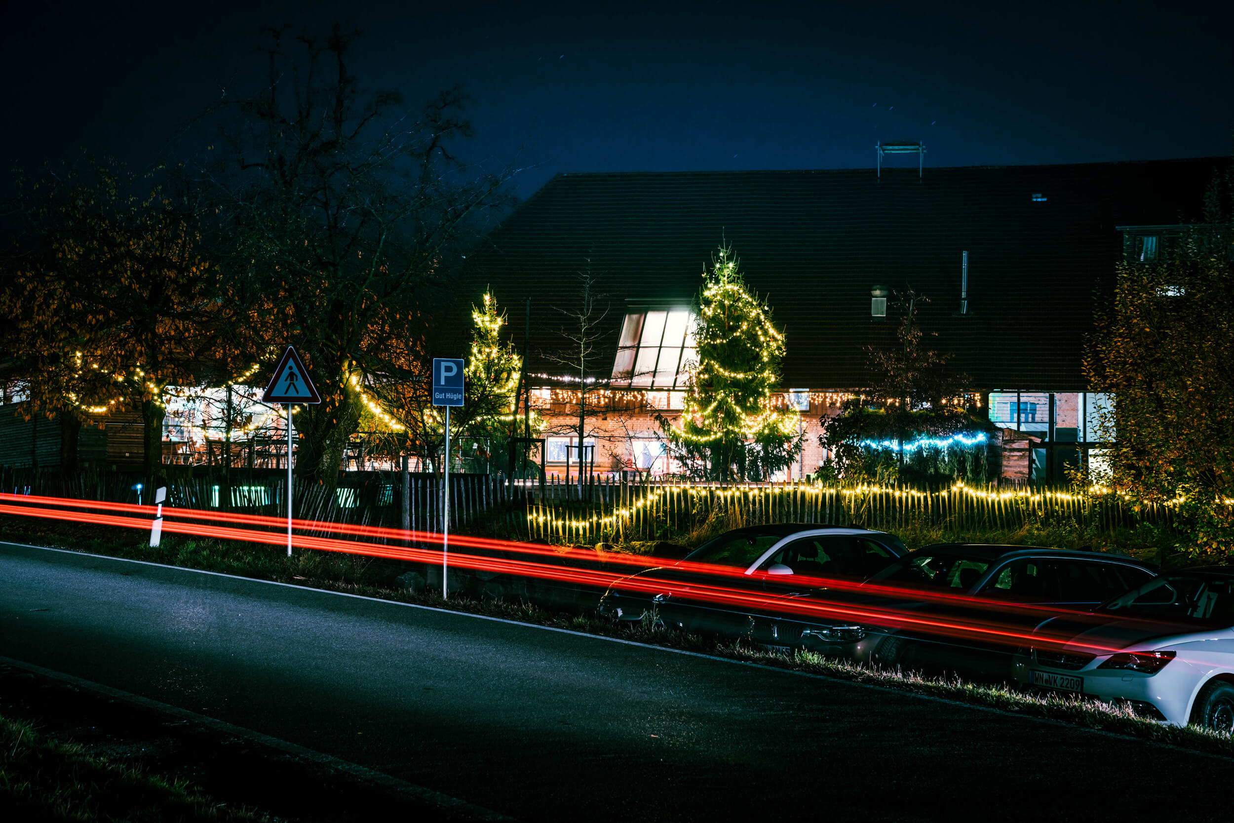 View: Christmas celebrations at Gut Hügle Adventure Farm in Ravensburg