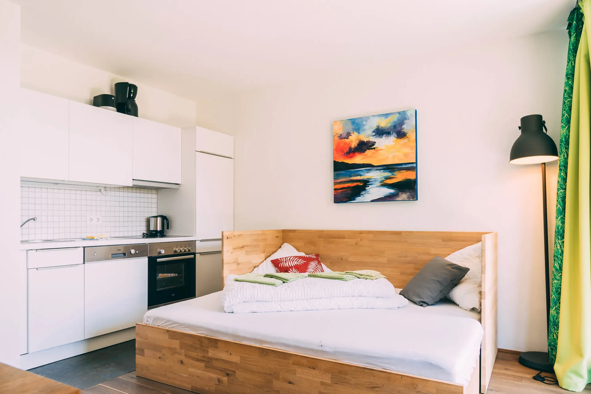 View: Lake Constance holiday apartment: Familien Suite Terrasse | Gut Hügle