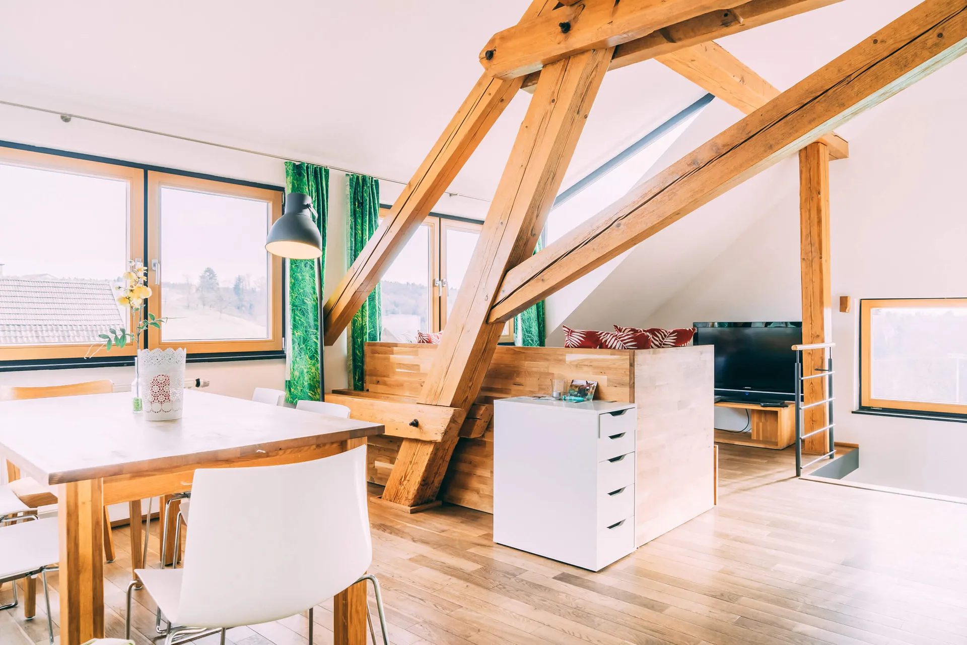 View: Lake Constance holiday apartment: Panoramasuite | Gut Hügle