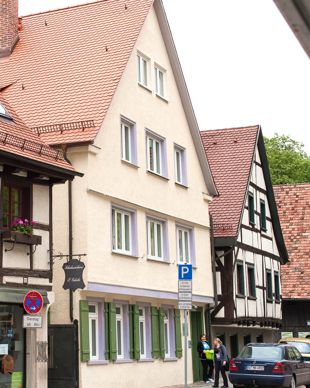 View: Ravensburg holiday apartment: Stadthaus | Stadthaus