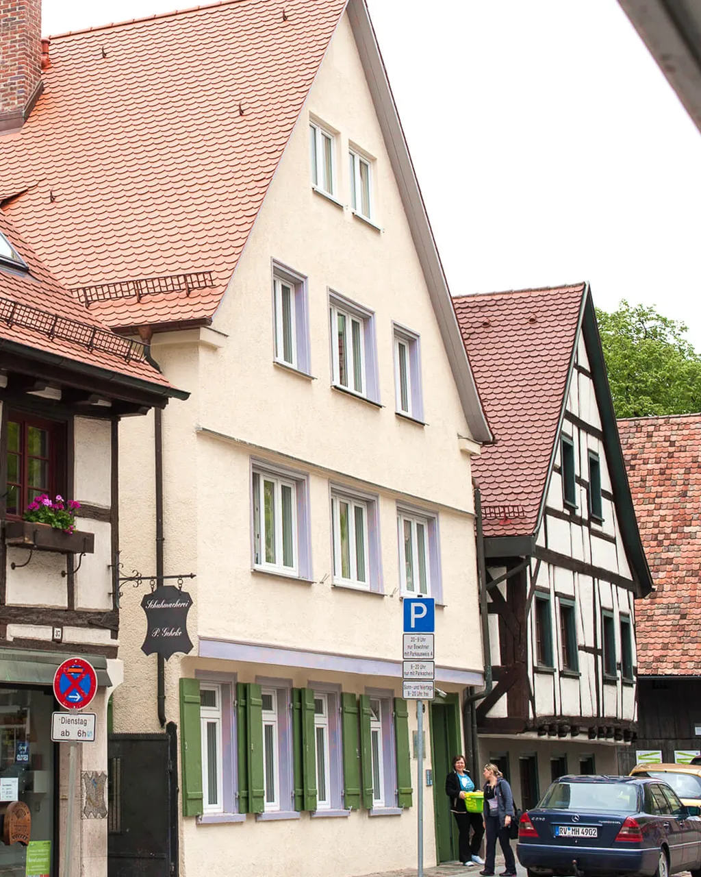 View: Ravensburg holiday apartment: Stadthaus | Stadthaus
